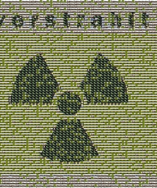 Aus der Kunstaustellung Verstrahlt (RV)